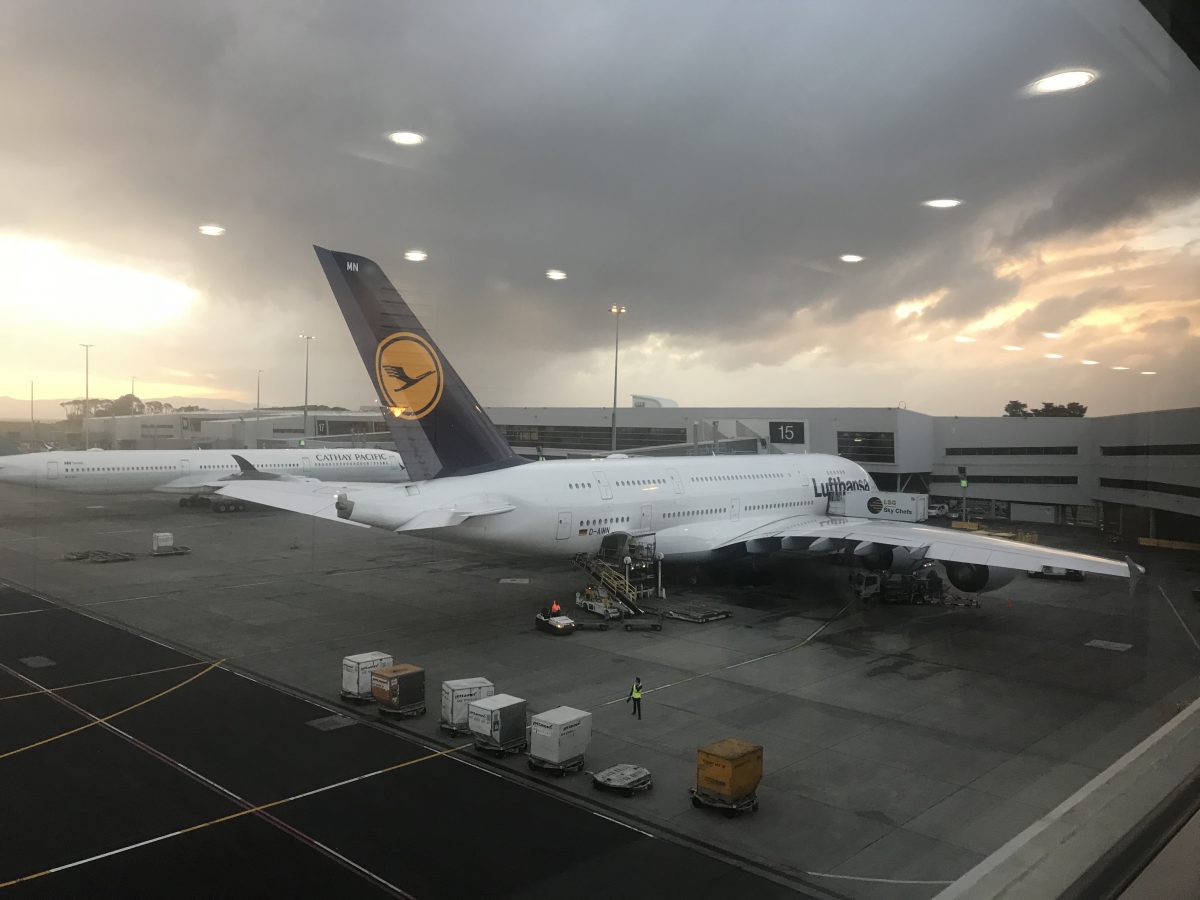 Der letzte LH Flug Auckland – Frankfurt